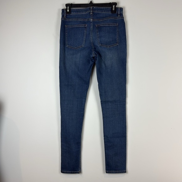 Acne Studios Skin 5 Marilyn Skinny Jeans in Blue Medium Wash - Picture 5 of 10